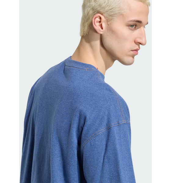 ADIDAS ORIGINALS Adidas Originals Trefoil Essentials Melange Loose Cropped T-shirt på