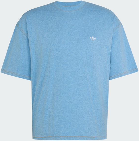 ADIDAS ORIGINALS Adidas Originals Trefoil Essentials Melange Loose Cropped T-shirt på