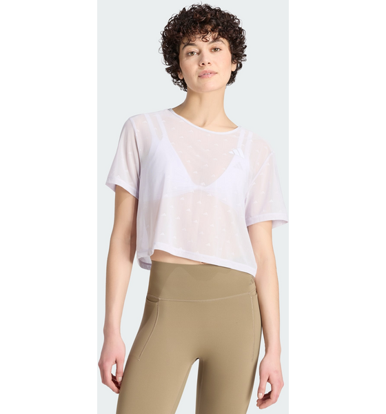 ADIDAS Adidas Primelift Essentials Workout Boxy Mesh T-shirt på