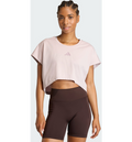 ADIDAS Adidas Primelift Workout Cropped Boxy 3-stripes Linne på