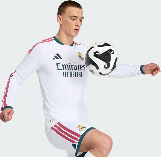 ADIDAS Adidas Real Madrid 26/27 Authentic Långärmad Hemmatröja på