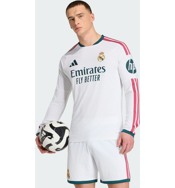 ADIDAS Adidas Real Madrid 26/27 Authentic Långärmad Hemmatröja på