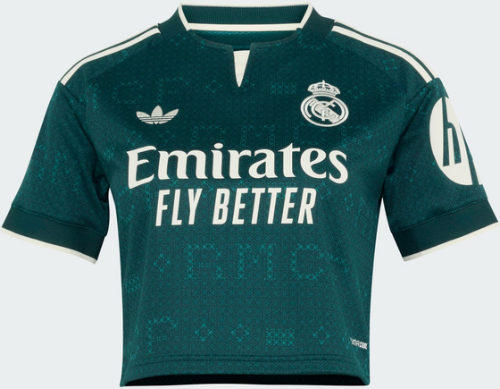 ADIDAS Adidas Real Madrid 26/27 Bortatröja I Crop-modell på