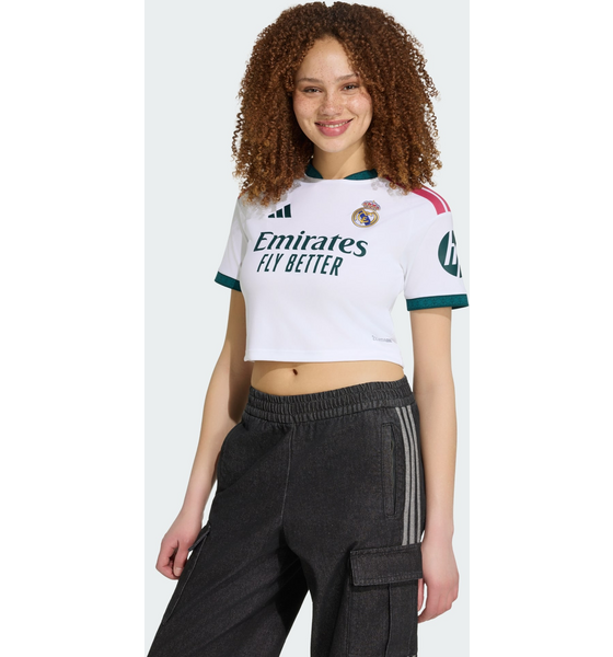 ADIDAS Adidas Real Madrid 26/27 Hemmatröja I Crop-modell på