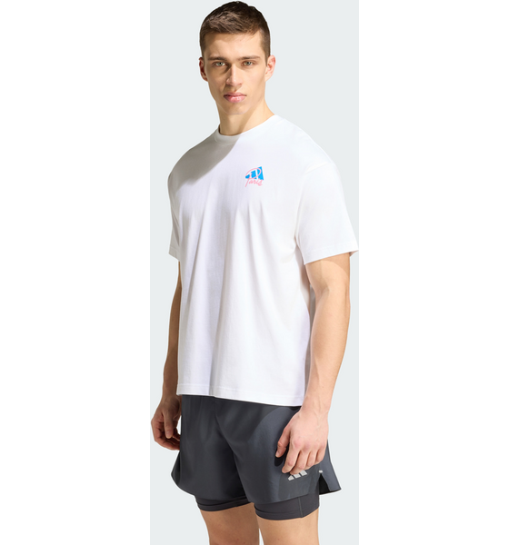 ADIDAS Adidas Running Paris T-shirt Med Grafik på