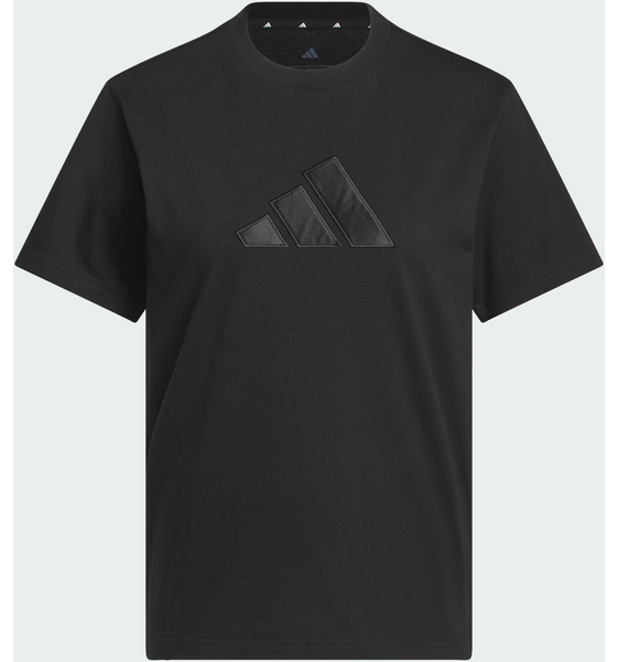 ADIDAS Adidas Satin-filled Logo Graphic T-shirt på