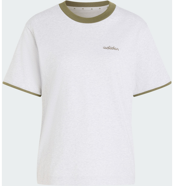 ADIDAS Adidas Seasonal Essentials Colorpop T-shirt Med Broderad Grafik på