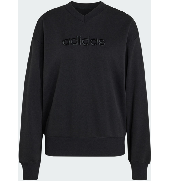 ADIDAS Adidas Seasonal Essentials Satin V-ringad Sweatshirt på
