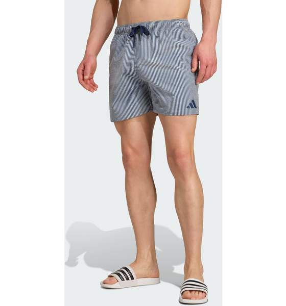 ADIDAS Adidas Seersucker Stripy Swim Shorts 5-inch på