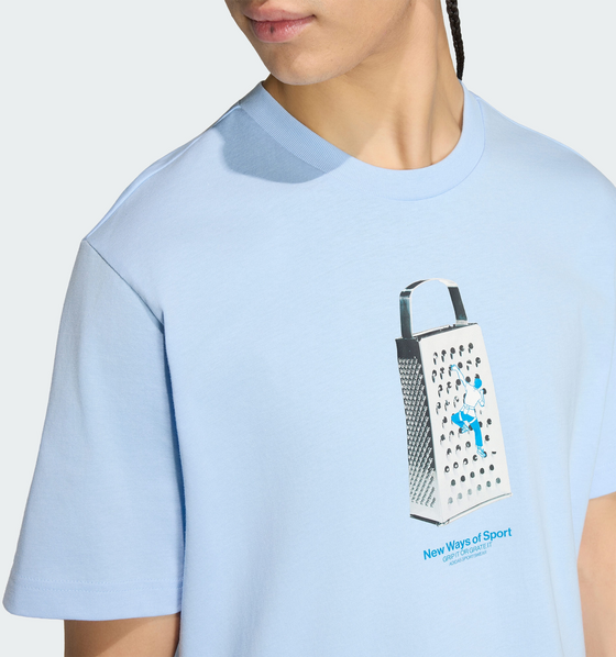 ADIDAS Adidas Sketches Climbing Grafisk T-shirt på