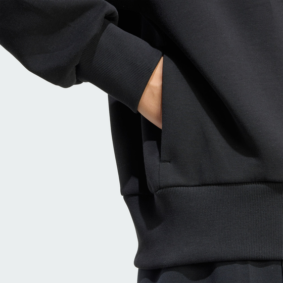 ADIDAS Adidas Soft Lux Huvtröja Med Hel Dragkedja på