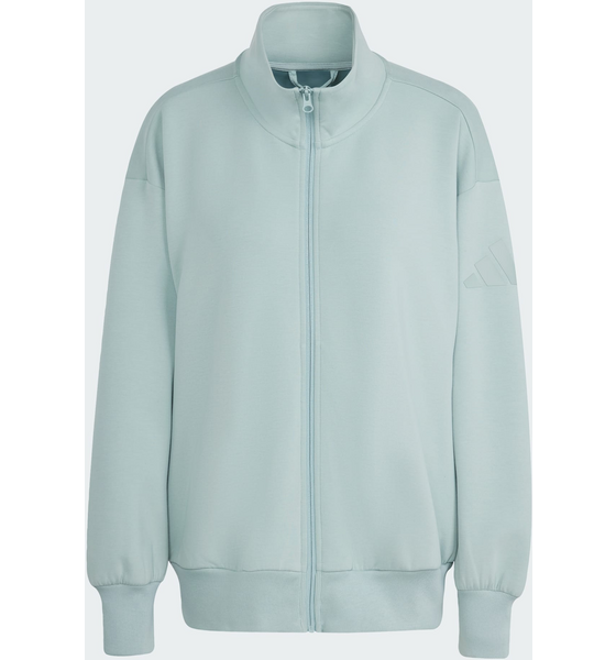 ADIDAS Adidas Soft Lux-tröja Med Lös Passform Och Hel Dragkedja på