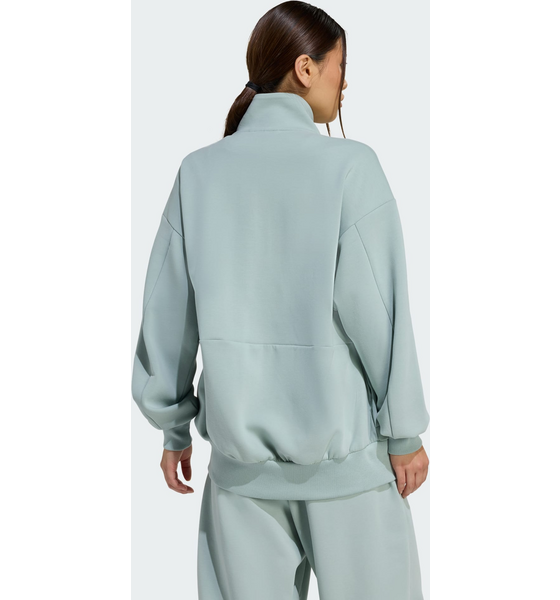 ADIDAS Adidas Soft Lux-tröja Med Lös Passform Och Hel Dragkedja på