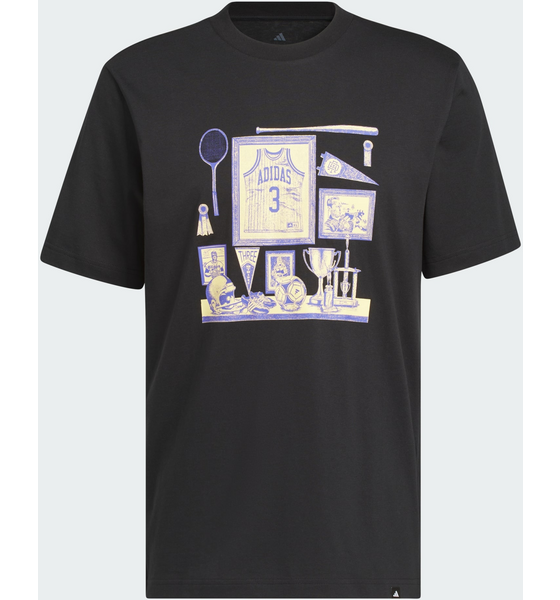 ADIDAS Adidas Sports Bar Memorabilia T-shirt Med Tryck på