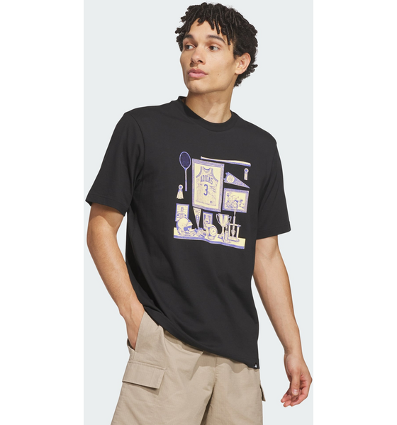 ADIDAS Adidas Sports Bar Memorabilia T-shirt Med Tryck på