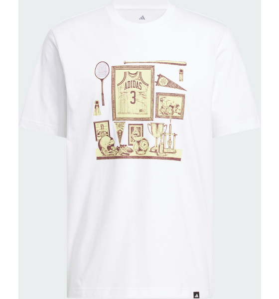 ADIDAS Adidas Sports Bar Memorabilia T-shirt Med Tryck på