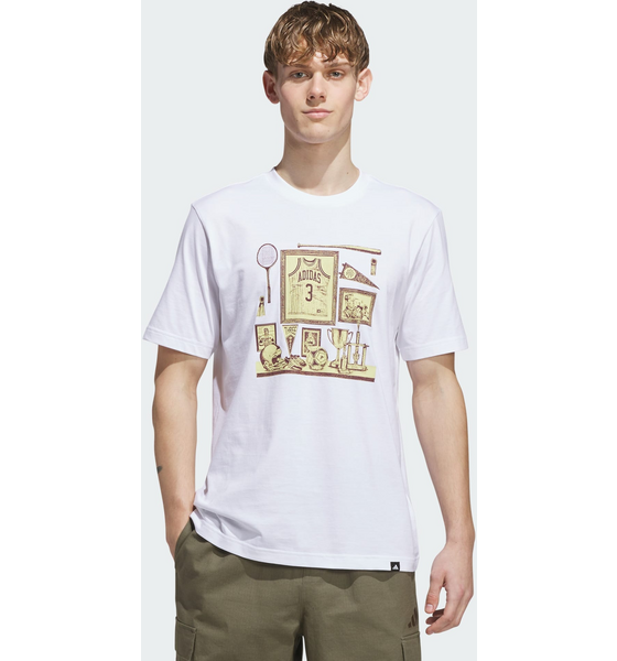 ADIDAS Adidas Sports Bar Memorabilia T-shirt Med Tryck på