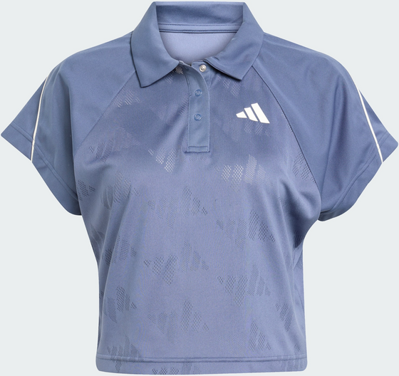 ADIDAS Adidas Stadium 3-stripes Tennis Inspired Jacquard Polo Tee på