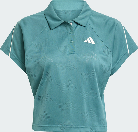 ADIDAS Adidas Stadium 3-stripes Tennis Inspired Jacquard Polo Tee på