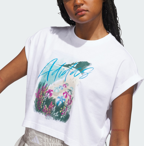 ADIDAS Adidas Summer Romance Graphic T-shirt på