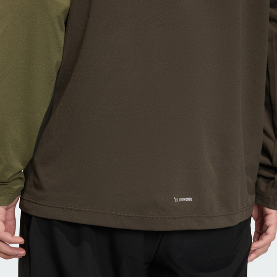 ADIDAS Adidas Terrex Multi Climacool Långärmad T-shirt Med 1/2 Dragkedja på