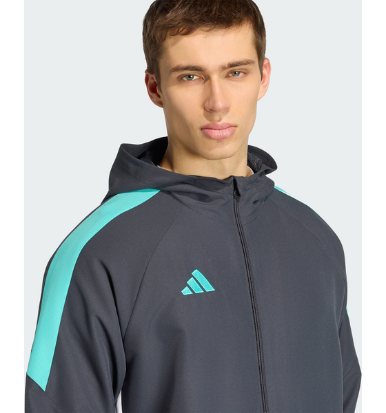 ADIDAS Adidas Tiro 26 Essentials Hoodie I Vävt Material på