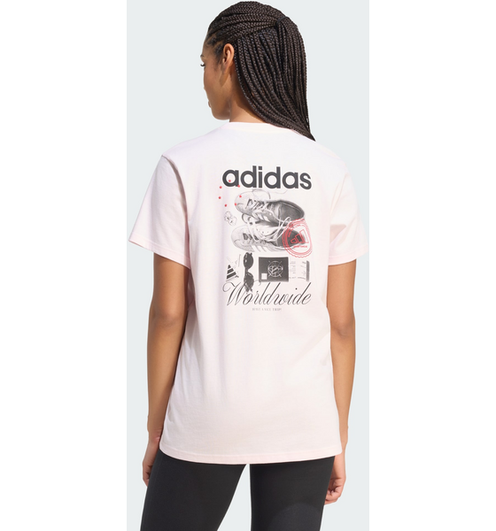 ADIDAS Adidas Travel Loose T-shirt Med Grafik på