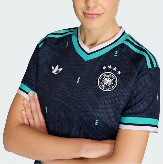 ADIDAS Adidas Tyskland 26 Bortatröja I Crop-modell på