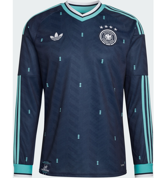 ADIDAS Adidas Tyskland 26 Långärmad Bortatröja på