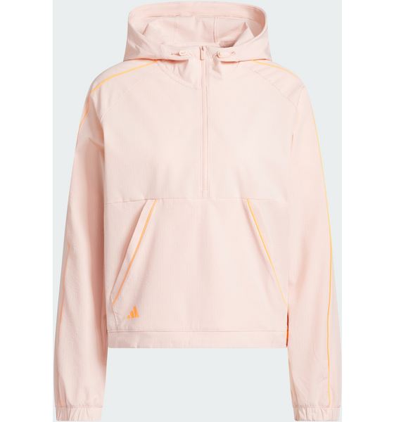 ADIDAS Adidas Ultimate365 Seersucker Jacka Med Kvartslång Dragkedja på