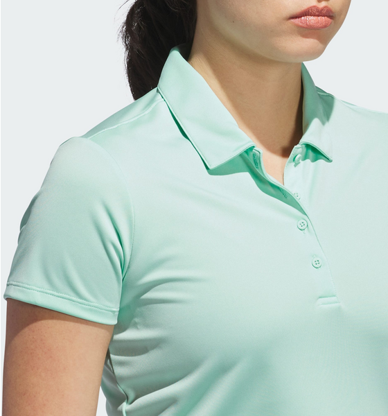 ADIDAS Adidas Women's Solid Performance Kortärmad Pikétröja på