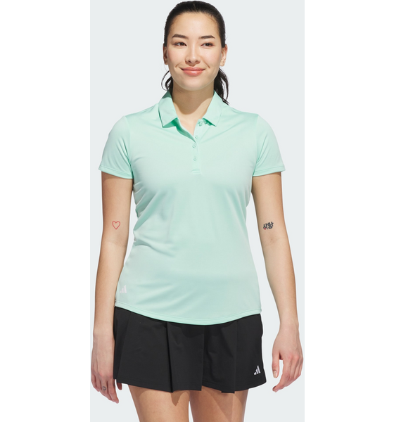 ADIDAS Adidas Women's Solid Performance Kortärmad Pikétröja på