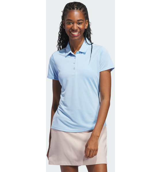 ADIDAS Adidas Women's Solid Performance Kortärmad Pikétröja på