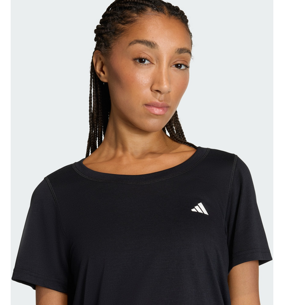 ADIDAS Adidas Workout Essentials T-shirt Med Djup Urringning på