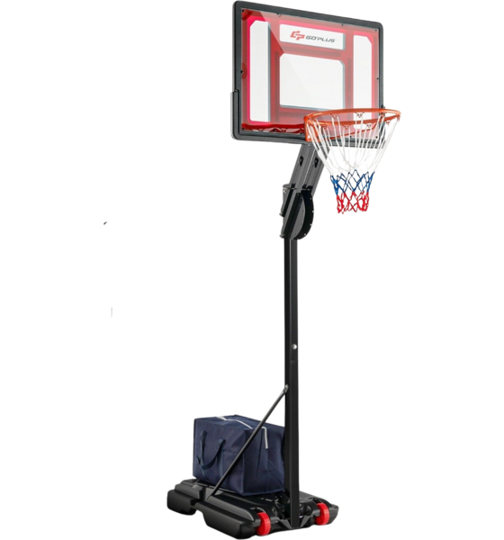NORTHIX Adjustable Basketball Hoop With Stand Wheels, 105-260 Cm på