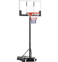 NORTHIX Adjustable Outdoor Basketball Hoop, 100-212cm Height Range på