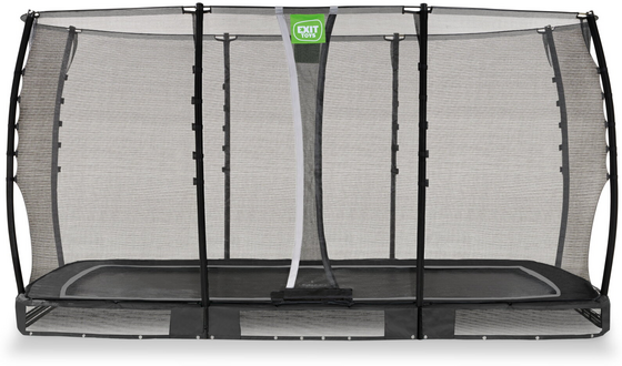 EXIT Allure Classic Nedgrävd Studsmatta 214x366cm - Svart på