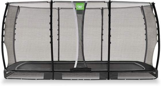 EXIT Allure Classic Nedgrävd Studsmatta 244x427cm - Svart på