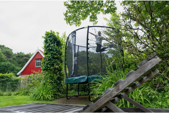 EXIT Allure Classic Studsmatta Ø305cm - Svart på