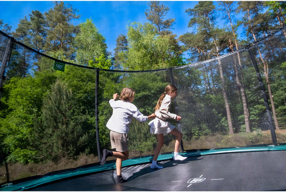 EXIT Allure Classic Studsmatta Ø427cm - Svart på