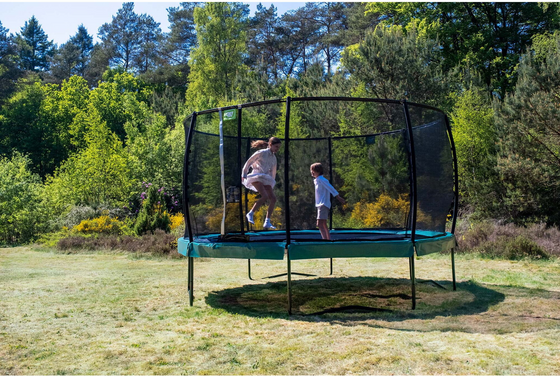 EXIT Allure Classic Studsmatta Ø427cm - Svart på