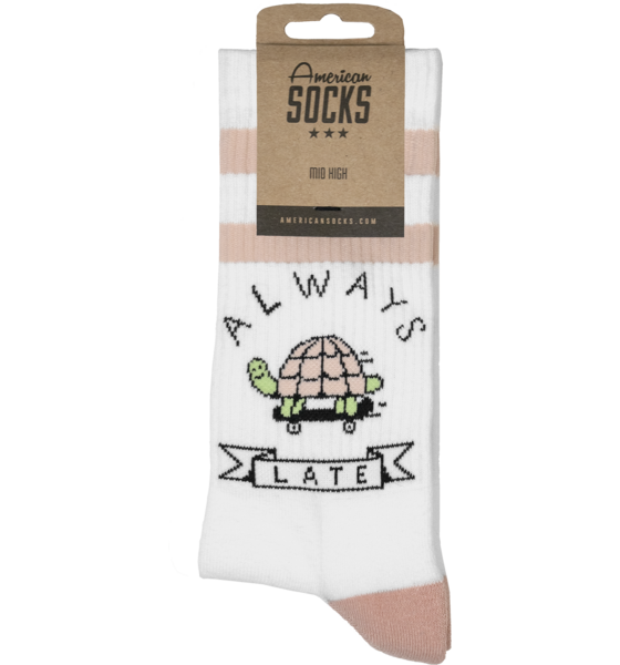 AMERICAN SOCKS Always Late - Mid High på
