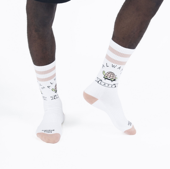 AMERICAN SOCKS Always Late - Mid High på