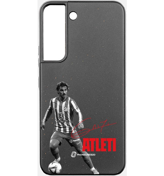 PHONECASES3D Atletico Madrid Official Compostable Phone Case Griezman Signature Red på