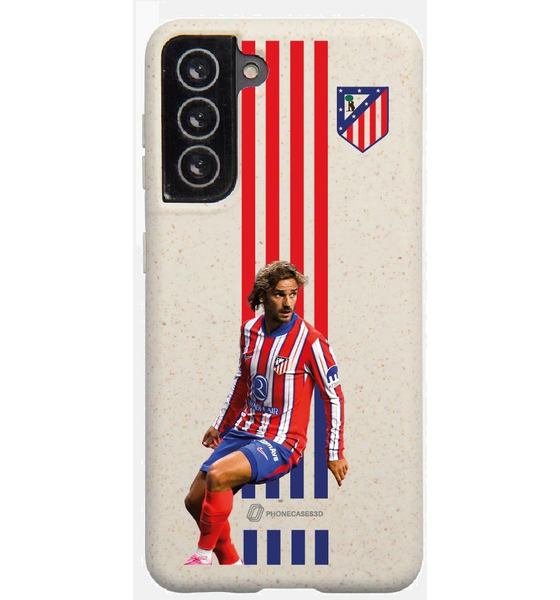 PHONECASES3D Atletico Madrid Official Compostable Phone Case Griezmann på