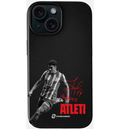 PHONECASES3D Atletico Madrid Official Compostable Phone Case J.alvarez Signature Red på