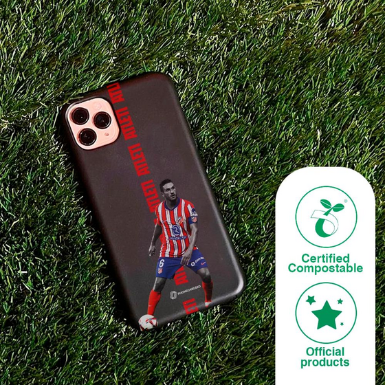 PHONECASES3D Atletico Madrid Official Compostable Phone Case Koke på