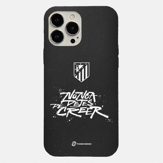 PHONECASES3D Atletico Madrid Official Compostable Phone Case Nddc Slogan på