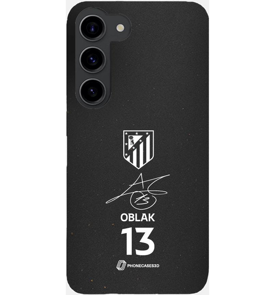 PHONECASES3D Atletico Madrid Official Compostable Phone Case Oblak Signature på