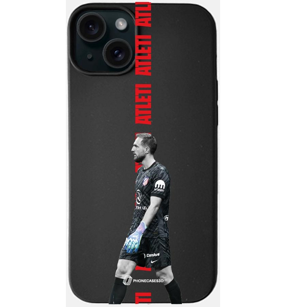 PHONECASES3D Atletico Madrid Official Compostable Phone Case Oblak på